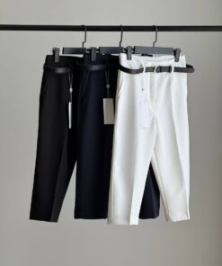 شلوار پارچه ای کاپری zara