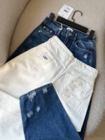 شلوار مام جلو دوخت Lime کد3939 - تصویر 4