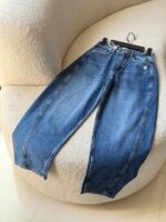 شلوار مام جلو دوخت Lime کد3939 - تصویر 6