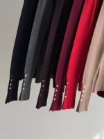 بافت آستین دگمه Dilivin کد3951 - تصویر 8