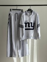ست دورس وشلوار بغل خطMint کد3982 - تصویر 7